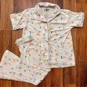 Zara Kids Pajama Set - Multicolor Cherry Print